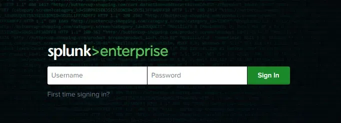 ansible splunk login