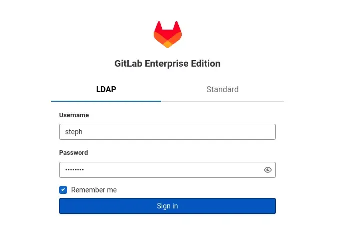 gitlab freeipa login