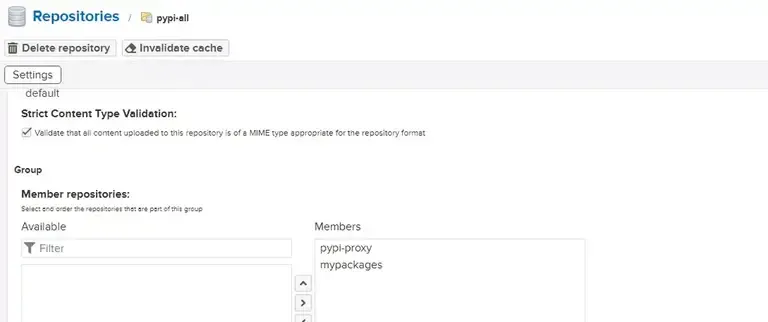 nexus repository pypi