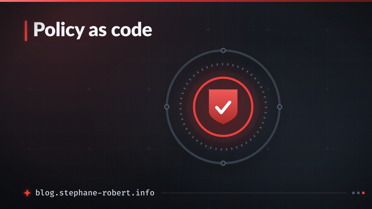 Policy as code