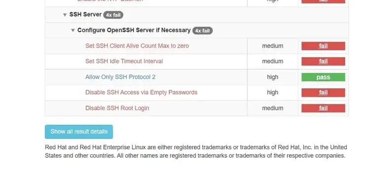 openscap report vscode ansible ssh