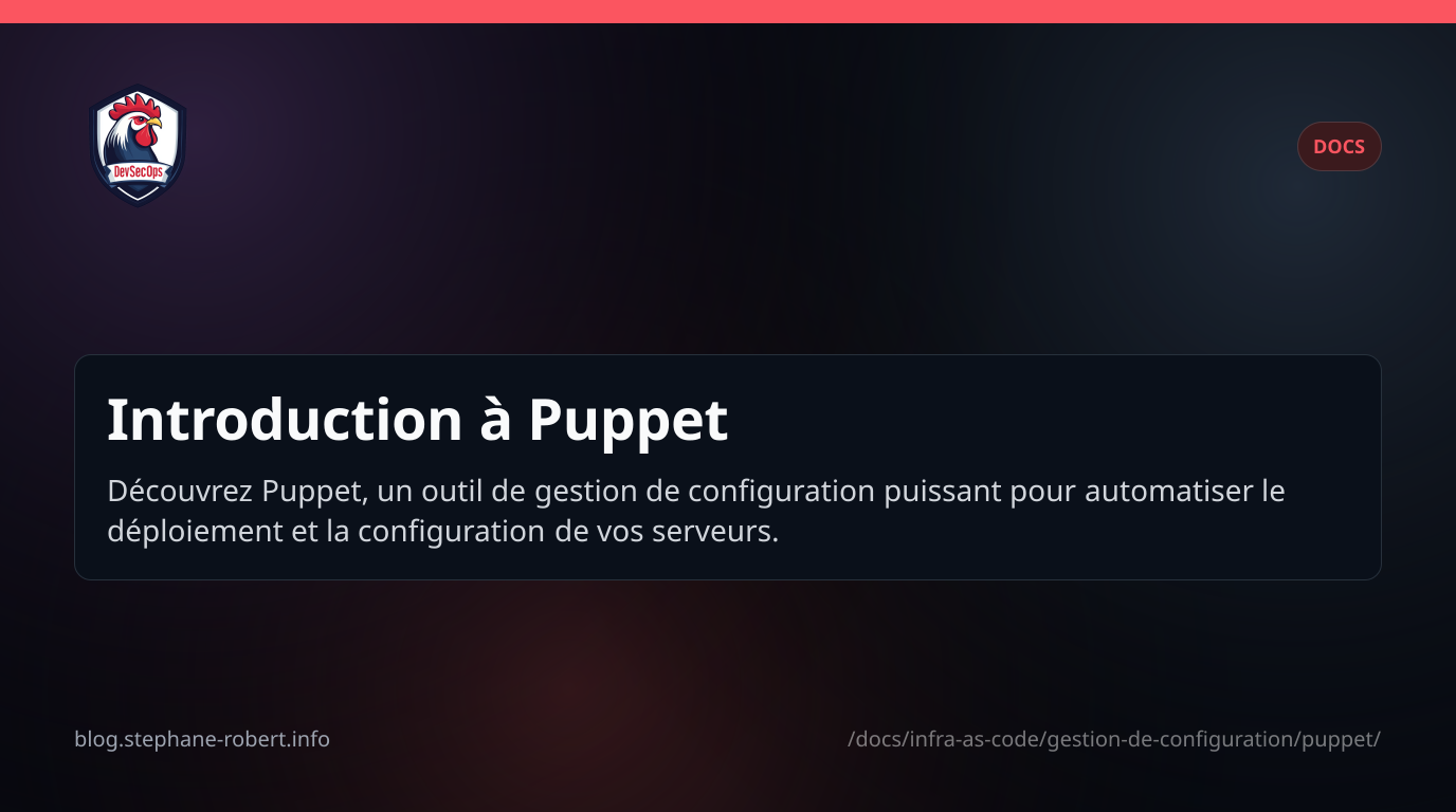 Introduction à Puppet