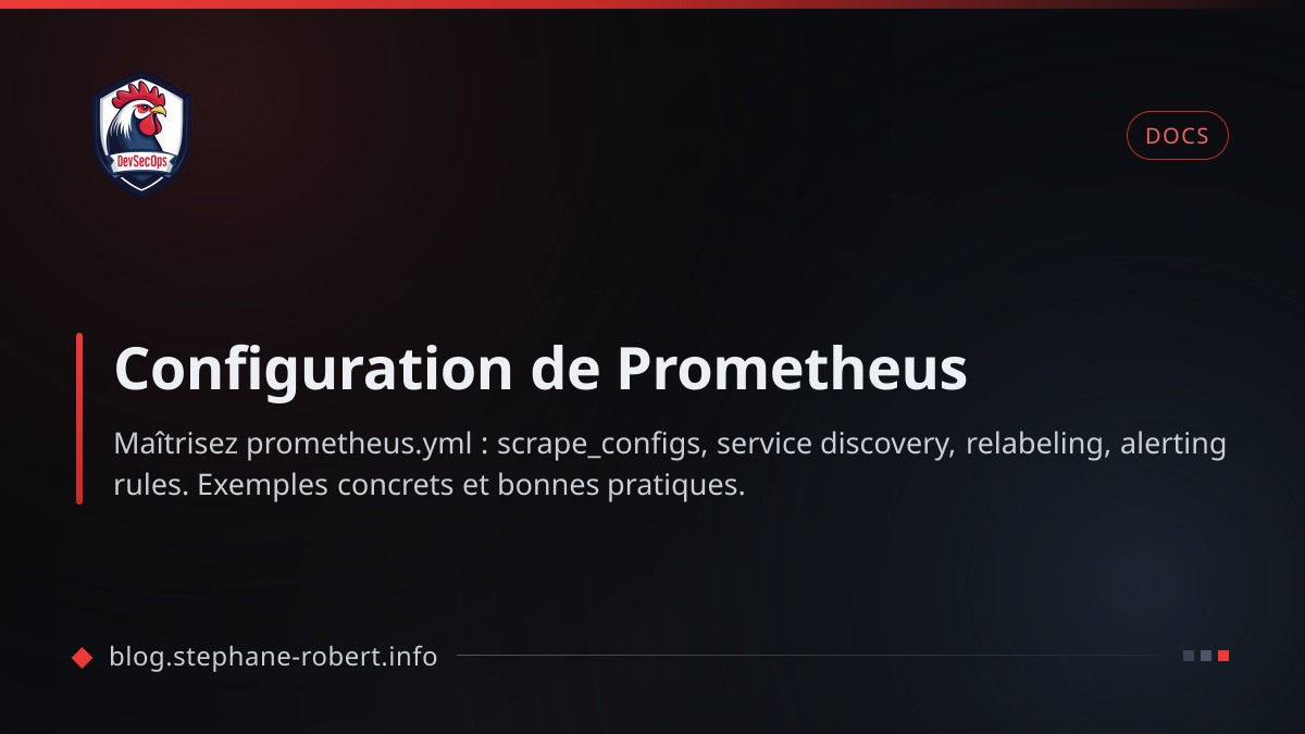 Configuration de Prometheus