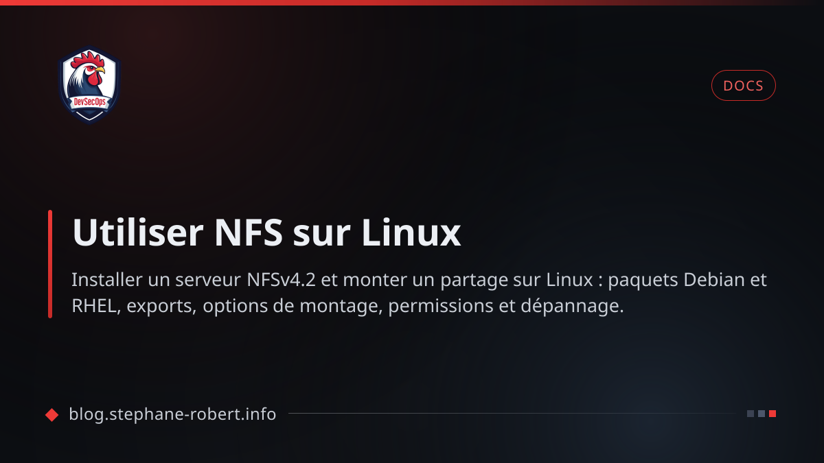 Utiliser NFS sur Linux