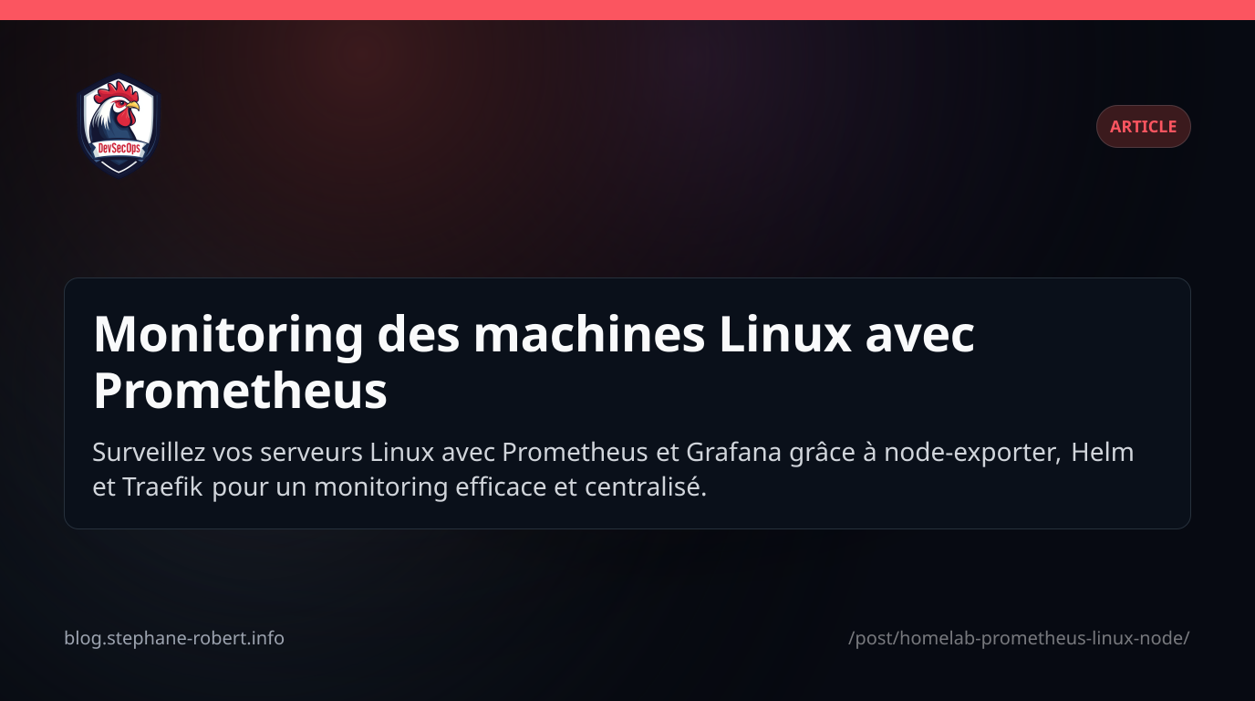 Monitoring des machines Linux avec Prometheus